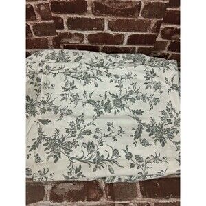 IKEA Alvine Kvist Duvet Cover Floral Toile Gray White Full/ Queen Size 80x84in